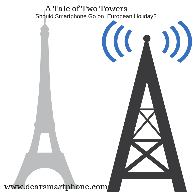 Dear Smartphone:  A European Holiday with or without iPhone?
