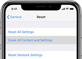 Reset iPhone for Mom?