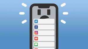 Too many notifications? A graphic illustrating that phones can display lots of notifications on the home screen.