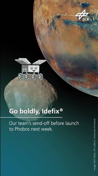 Idefix lunar vehicle between moons